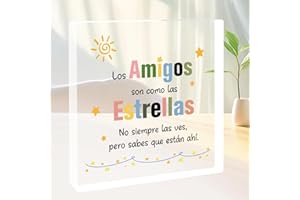 KARYLLENA Regalo Amigo Invisible Regalos Originales Acrílica Amigo Puzzle Regalos Amigo Invisible Mujer Regalo Mejor Amiga Regalo Cumpleaños Mujer Regalos para Amigas Especiales Regalos De Reyes para Mujer