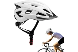 KNOWLIFE Casco Bicicleta Adulto, Casco para Bicicleta De Montaña Hombre Mujer, Casco Protección contra con Forro Extraíble para Montan En Montañas Y Carretera, Seguro, Ligero, Tamaño Ajustable, Transpirable