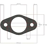 Auspuffdichtung oval - Morini-M1