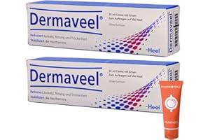 Dermaveel Creme 2x 30 ml I bei Neurodermitis & Ekzemen I bei Juckreiz, Rötung und Trockenheit I ohne Kortison I Stabilisiert die Hautbarriere I Spar-Set plus Pharma Perle give-away