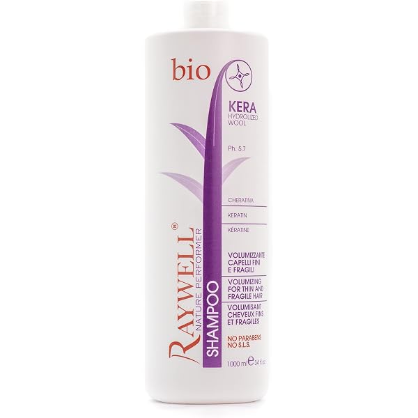 RAYWELL Glättendes Shampoo 1000 Ml – Mit Bambus, Argan, Reis & Aloe Für Repariertes, Glattes Haar