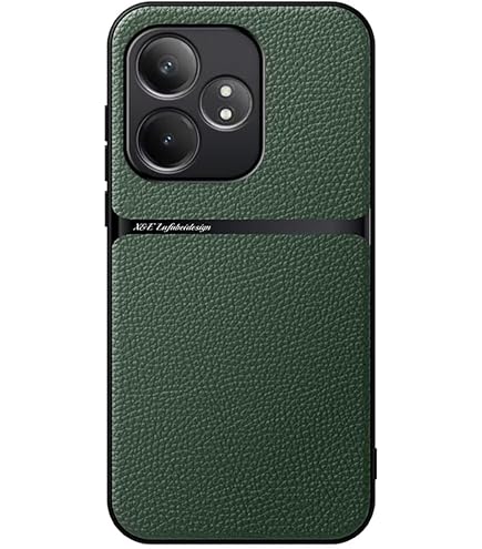 VENINGO Custodia Magnetica Per Realme GT 6 5G Con Supporto Ad Anello - Cover Opaca Traslucida Con Tocco Vellutato, Compatibile MagSafe, Antigiallo, Nero - 3