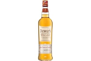 Dewar's White Label Blended Scotch Whisky, 40% ABV, 70cl / 700ml, Acabado en Barricas de Roble Seleccionadas