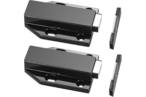 JJWUYUE 2 Pezzi Push to Open Meccanismo di Apertura, Apriporta a Pressione, Apriporta Magnetico, Push to Open Dispositivi di Tenuta per Mobili, Cassetti e Armadi