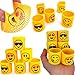 Produktbild German Trendseller® - 12 x Emoji - Party - Strolche  -NEU-  Happy Face  Kindergeburtstag  Mitgebsel 12 x Emoji Strolche zum Ziehen