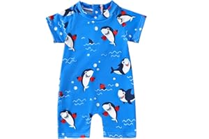 HAGOT Kostium kąpielowy dla chłopców i dziewczynek, ochrona przed promieniowaniem UV, UPF50+