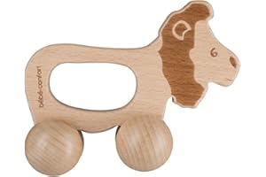 BEBE CONFORT Bebé Confort, giocattolo per bambini in legno FSC, leone, Safari