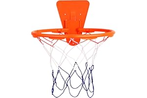 Lambo Panier De Basket Mural, Panier De Basket-Ball D'intérieur avec Filet, But De Basket-Ball Mural Facile À Repérer Et À Rangr, Filet De But De Basket-Ball Suspendu pour S'entraîner Au Dribble