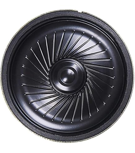 2 Haut-parleurs Internes 0.5W 8 Ohm - Diamètre 30mm - Pour Réparation électronique - Marque Uxcell