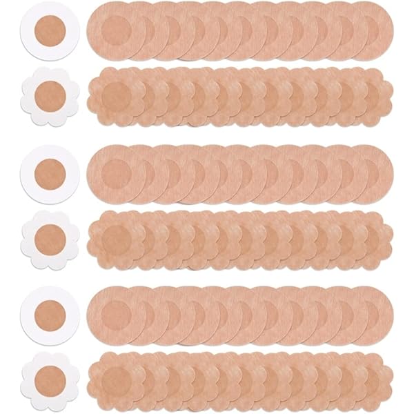 SIZZLECHIC Glitters Pasties Nipple Covers Sticky For Women Disposable - View #12