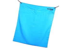 VET FLEECE Pet Laundry Bag | Petwear Wash Bag | Vetfleece | Vetbed Washing Bag | Jumbo 90 cm x 73 cm | Dog Cat Hair Remover for Washing Machines | Dog Beds, Toys, Collars or Towels | Hanging Hooks, Locking Zip