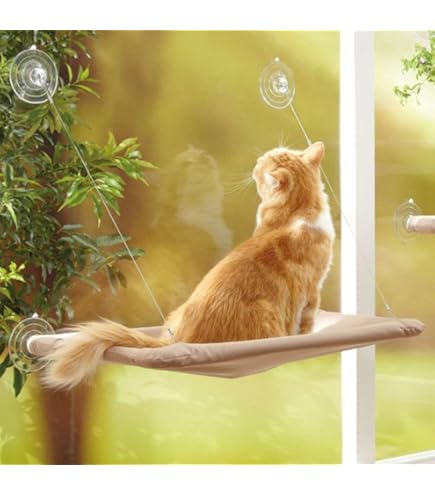 Cama Gato Verano Hamaca Ventana Para Gatos FR3® Incluye Fundas