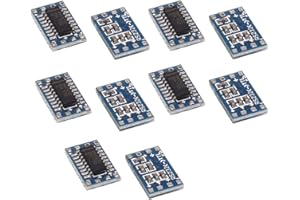 Hailege 10pcs Mini RS232 a TTL MAX3232 a TTL Placa convertidora de nivel Placa convertidora en serie RS232 a TTL Serial