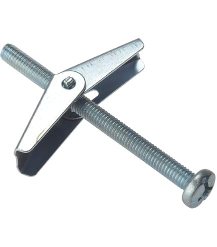 Uxcell 50 Length 5 Feale Thread Spring Loaded Hollow Wall Anchor
