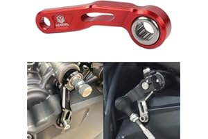 Heigoal Motorbike Shift Stabilizer Gear Shifter Support Holder for YAMAHA MT09 MT-09 Tracer FZ09 FZ-09 FJ-09 FJ09 XSR900 XSR 900 Niken Accessories-Red