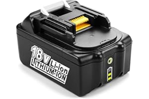 Energup 18V 5.0Ah BL1850 Ersatz Akku für Makita 18V akku BL1860 BL1850 BL1840 BL1830 BL1820 BL1815 BL1820B BL1815B LXT400 Werkzeugakkus mit LED