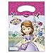 Produktbild 6 Partytüten * SOFIA THE FIRST * mit Tragegriff für Kindergeburtstag // Kinder Geburtstag Karten Katzen Mädchen Rosa Pink Geschenktüten Tüten Mitgebseltüten Mitgebsel Party Bags Prinzessin Princess
