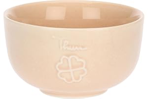 THUN, Mini Ciotola con Quadrifoglio in Porcellana, Idea Regalo per la Casa e Cucina, Ø 9.5, 5 h