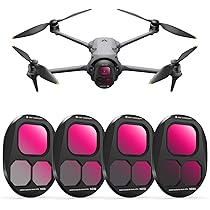 K&F Concept Set Di Filtri ND/PL (8/16/32/64) Per DJI Mavic 4 Pro