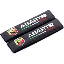 Kit 5 Protections Seuil Porte Fibre Carbone Pour Abarth 500/595/695 - Adhésifs Anti-rayures