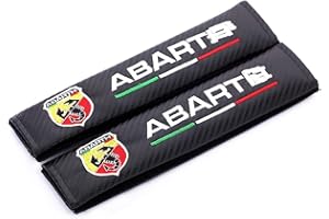 WSADZXC77 2PCS Carbon Fiber + Ricamo Auto Cintura di Sicurezza Pad Cuscino Spalla per