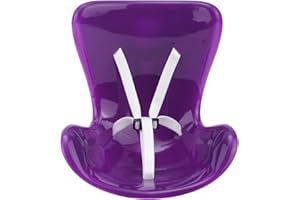 BOXOB Car Doll Seat, Cute Carseat Decoration with Air Vent Clip & Scented Tablet Fun and Functional Plush Doll Sofa Chair Fashionable Ornaments for Display Accessories(Purple)