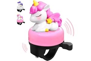 YOUYIKE Azul Rojo Rosa Verde Timbre Bicicleta, Timbre Bicicletas Infantil, Timbre De Bicicleta para Niñas, Campana De Bicicleta con Sonido Fuerte Y NíTido para Niños para Bocina Bicicleta Infantil
