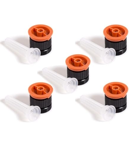 Gartenregner-Set 10 Stück – Diffusoren Mit 4,60 M Reichweite, Verstellbar 0-360° | Ideal Für Mittlere Flächen