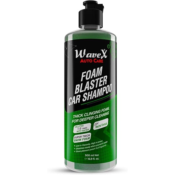 SwiftJet Car Wash Foam Gun Sprayer with Thick Suds Adjustable Water