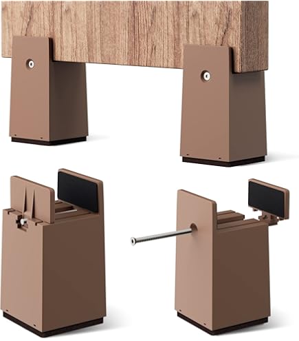 Coptiner 8 stuks verstelbare meubelverhogers, 2,5 cm stapelbare bedverhogers met rubberen kussens, duurzame meubelverhogers voor bank, bureau, sofa, tafel, boekenplank, bedliftblokken ondersteunen tot Coptiner 8 stuks verstelbare meubelverhogers, 2,5 cm stapelbare bedverhogers met rubberen kussens, duurzame meubelverhogers voor bank, bureau, sofa, tafel, boekenplank, bedliftblokken ondersteunen tot