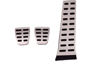 ITDEGNO Tapas para pedales, pedales, pedales, pedales, pedales, pedales, acero inoxidable, tapas