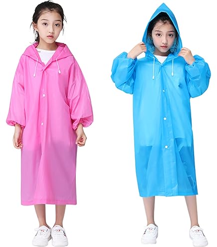 Regenoverall Kinder - Wasserdichter Einteiler Mit Kapuze Für Outdoor Aktivitäten