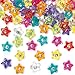 Price comparison product image Star Diamante Beads (Pack of 300) For Kids Jewellery Making, Bead Crafts and Collage