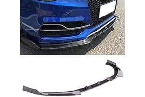 KJGE Auto Spoiler Frontali Paraurti Anteriore Splitter Labbro Inferiore Per AUDI A3 S3 8V 2014 2015 2016 | Parti aerodinamiche Esterne per Auto