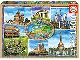 Puzzle de 1500 piezas, siete maravillas de europa