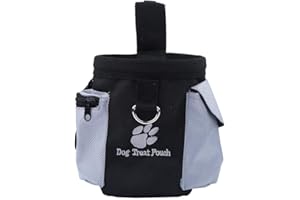 YOUTHINK Bolsa Para Golosinas Para Perros Bolsa Para Golosinas Para Cachorros Obediencia Agilidad Cebo Entrenamiento Bolsa Para Golosinas Para Alimentos Bolsa Con Dispensador Transporta Impermeable
