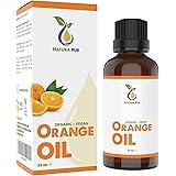 Olio di Arancia 30ml - Olio essenziale di arancia 100% naturale, vegano - Orange Oil (Citrus Sinensis Oil) per cosmetica, aro