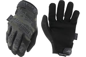 Mechanix Wear MultiCam Black OriginaL Safety Work Handskar (Medium, Camouflage)