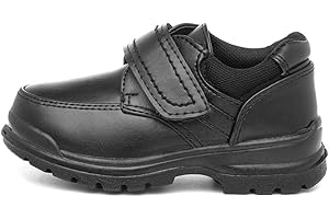 Trux Craig Kids Black Easy Fasten Shoe