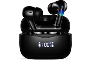 DBASNE AI Traducteur Vocal Instantané, Bluetooth 5.3 Ecouteurs sans Fil Ecouteur Traducteur Instantané avec 163 Langues et 7 Modes de Traduction casque