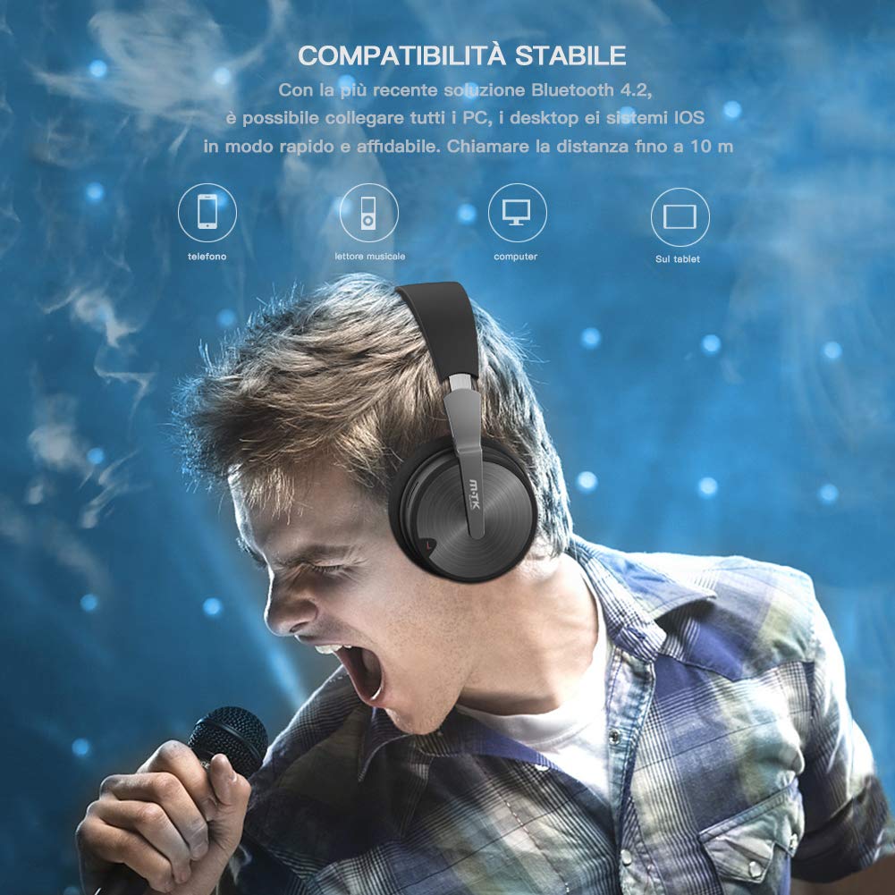 MTK-Auriculares-Bluetooth-para-Deportes-reduccin-de-Ruido-Casco-Deportivo-Resistente-al-Sudor-Auriculares-inalmbricos-magnticos-con-micrfono-Adecuado-para-Sistemas-iOS-y-Android