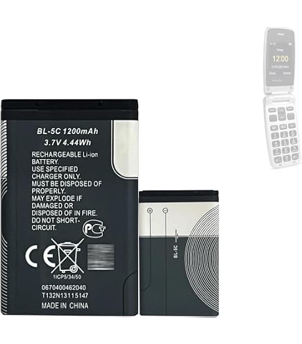 Batteria Li-Ion 800 MAh CellePhone Compatibile Doro PhoneEasy 409/410/610 E Sostituisce SHELL01A