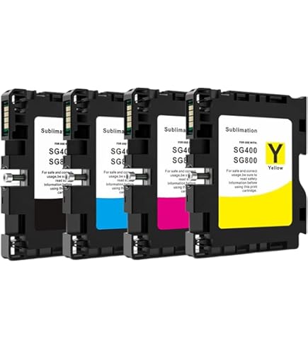 Cartucce Inchiostro Sublimazione F-INK Per Sawgrass SG400/SG800 - 4 Colori (Nero, Ciano, Magenta, Giallo) - Foto 9