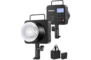 NEEWER Q4 400 Ws 2,4 G TTL lampa studyjna (nowy wygląd), 1/8000 HSS 2800 mAh lampa błyskowa na baterie lampa fotograficzna Monolight lampa nastawcza 30 W / 400 lampa błyskowa o pełnej mocy / 0,01-1,2