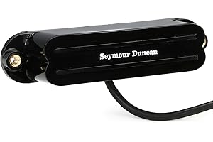 Seymour Duncan SHR-1N Humbucker Single Size Hot Rails Strat-Mikrofon für E-Gitarre Schwarz