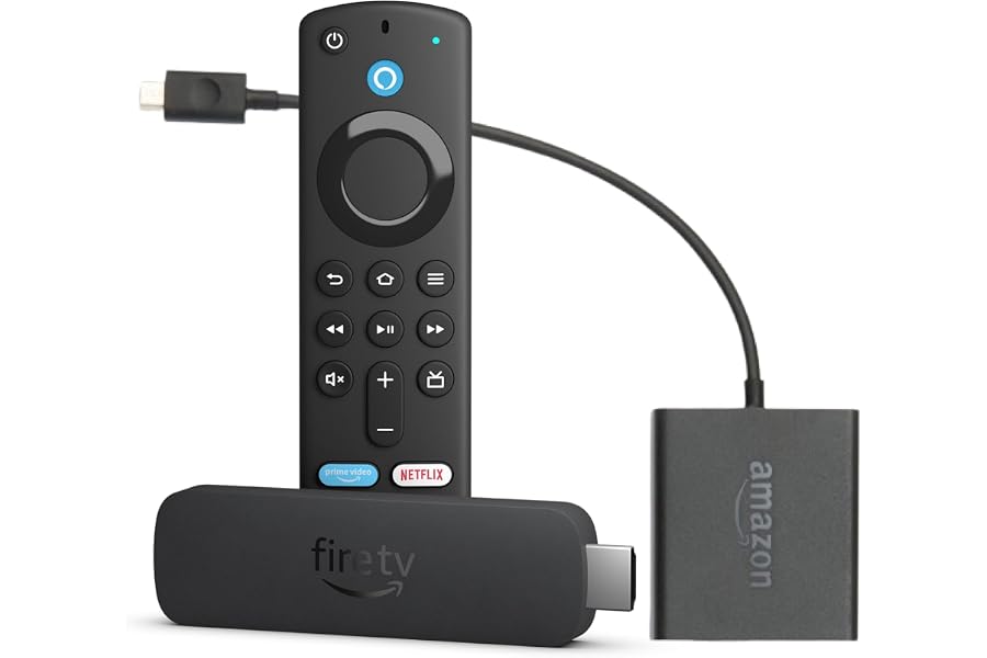 Amazon Fire TV Stick 4K Max und Amazon Ethernetadapter