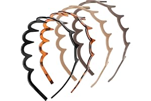Sicksack hårband 4 stycken hajtand hårkam hårband vågigt plastpannband makeup hårband för sport fitness dagligt för kvinnor o