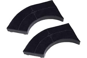 2x AquaHouse AH-CHF1 Compatible Filtre à charbon pour hotte Whirlpool 481281718533 Wpro AMC859 AKR441 AKR442 AKR443 HOOA00S AKR441WH AKR441IX Cassette filtre charbon type 10