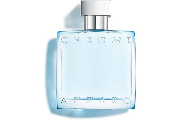Azzaro Chrome Eau de Toilette - Parfum Frais et Aquatique - Parfum Pour Hommes Pour Porter au Quotidien - Longue Tenue - Parfum de Luxe Pour Homme