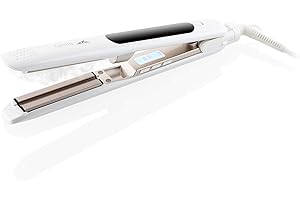 ‎ETA ETA Glättteisen Fenite I 40 W I Max. Temperatur 220 °C I Dampffunktion I Display I Temperaturregelung (4 Stufen) I Keramikplatten mit Turmalin I Reiseetui